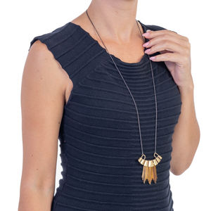 Aesa Necklace Women Gold